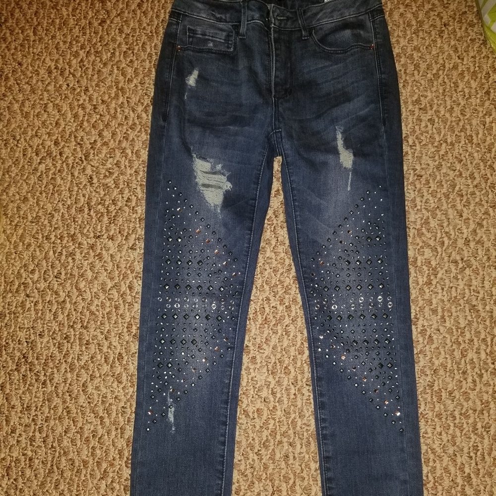 Bebe embellished jeans